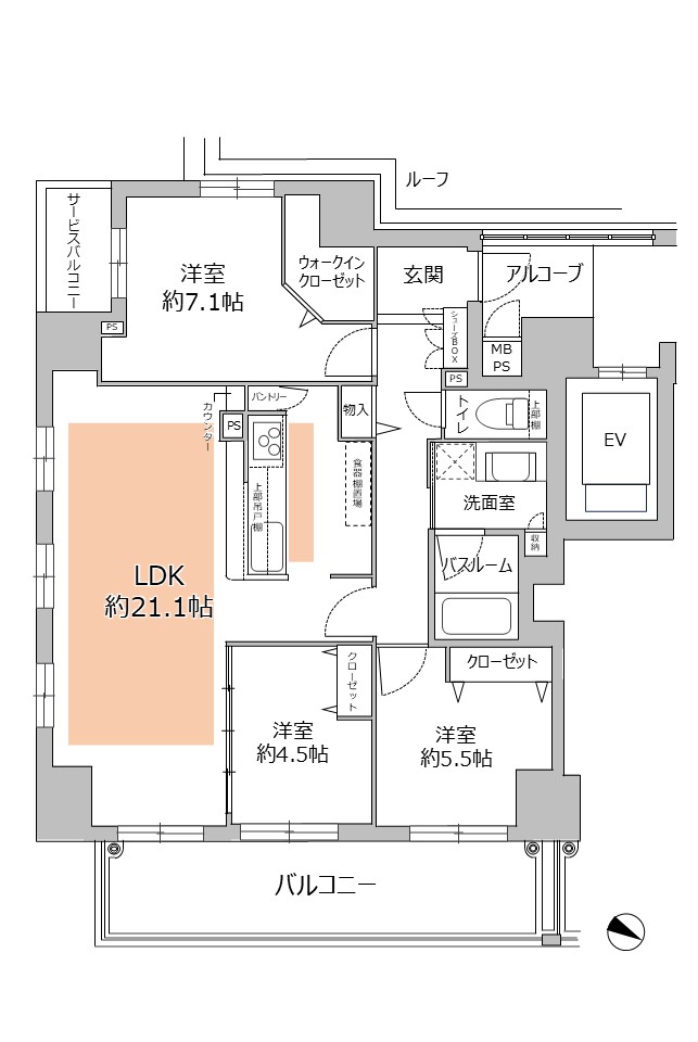 ワコーレ神戸中山手エンブレム